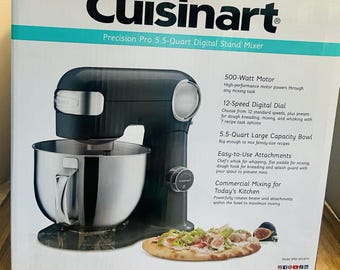 New Cuisinart Precision Pro 5.5-Quart Digital Stand Mixer Read