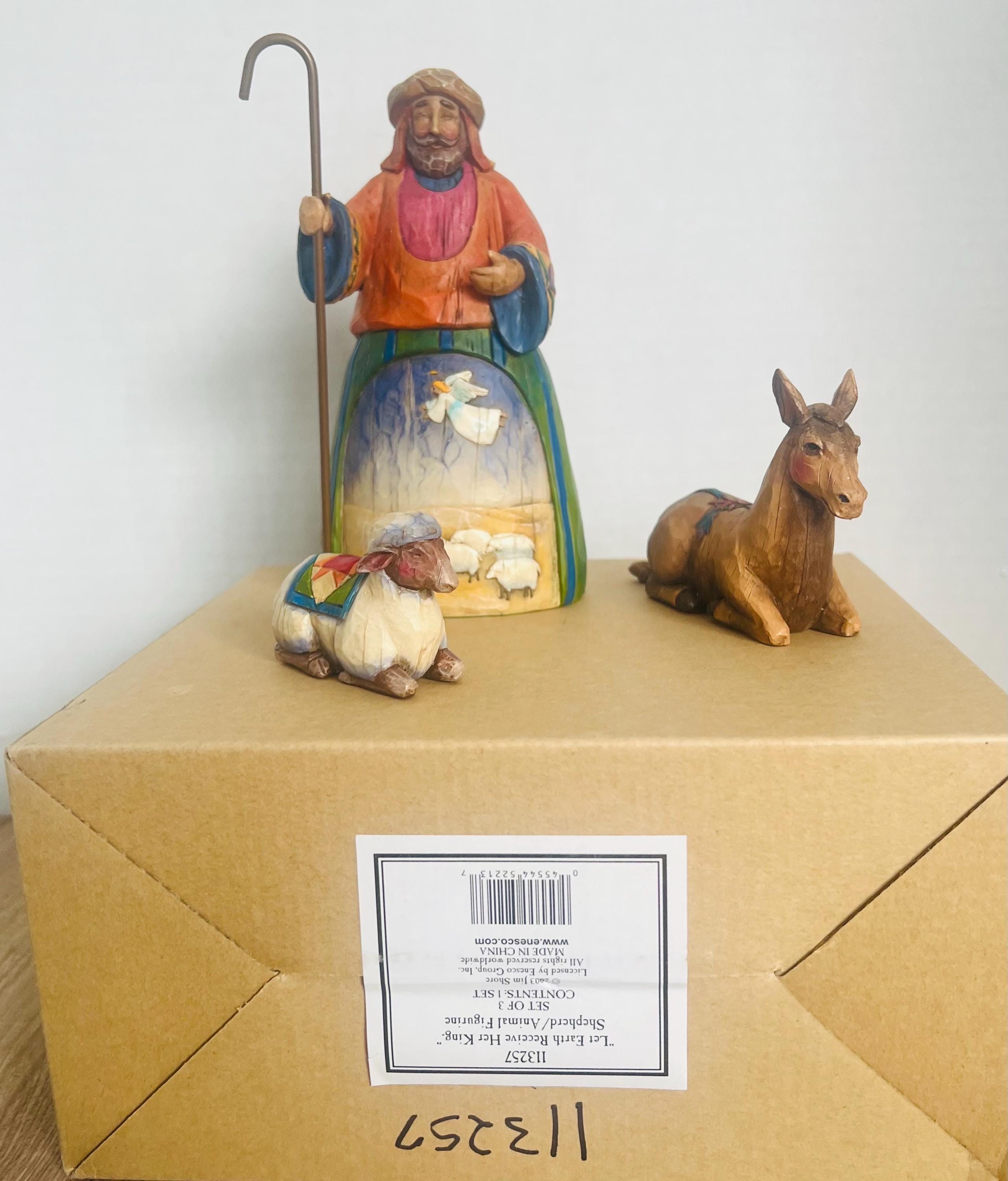 Crèche De Noël Jim Shore - Collection Nativité 9 Pièces En Résine - ENESCO