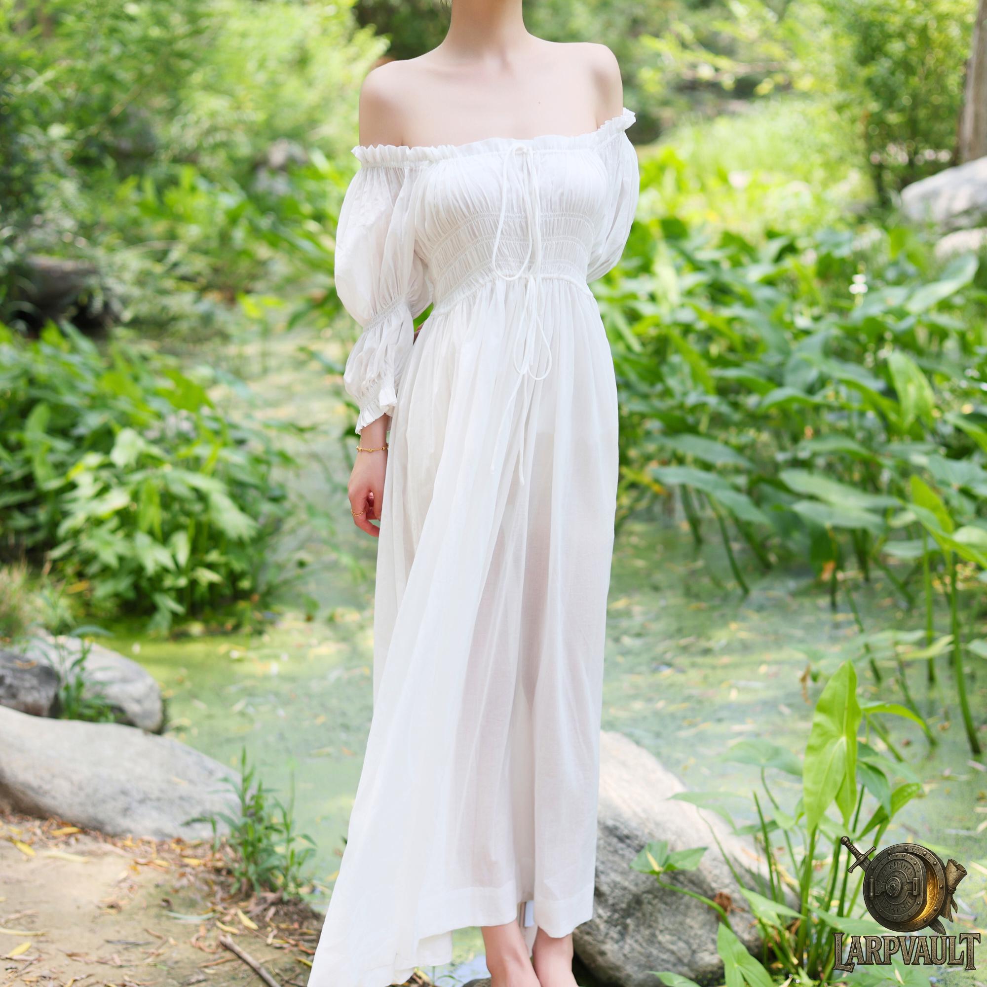 White Milkmaid Dress - Etsy