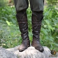 Renaissance Fair Boots - Historical Event Footwear, Medieval Costume Boots, LARP Knee High Boots, Fair Outfit Medieval Boots For Cosplayer product logo