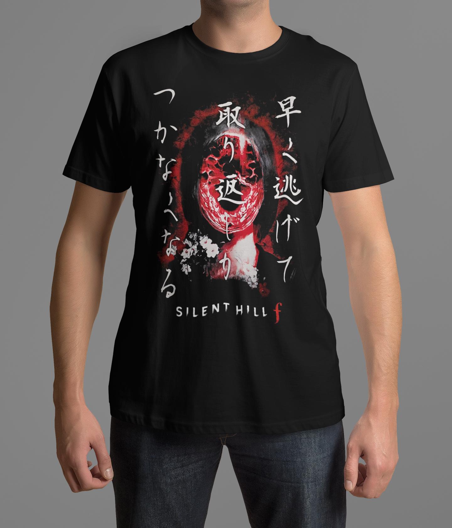 Silent Hill F Exclusive Horror Vintage Graphic Tee, Unisex