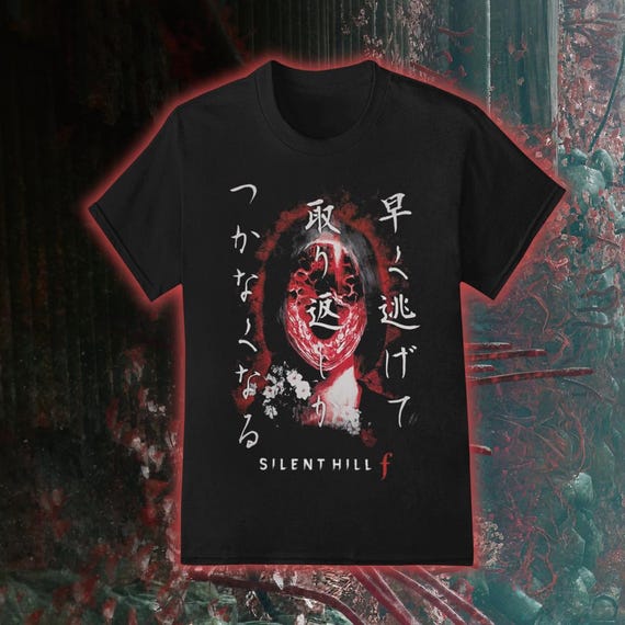 Silent Hill F Exclusive Horror Vintage Graphic Tee, Unisex