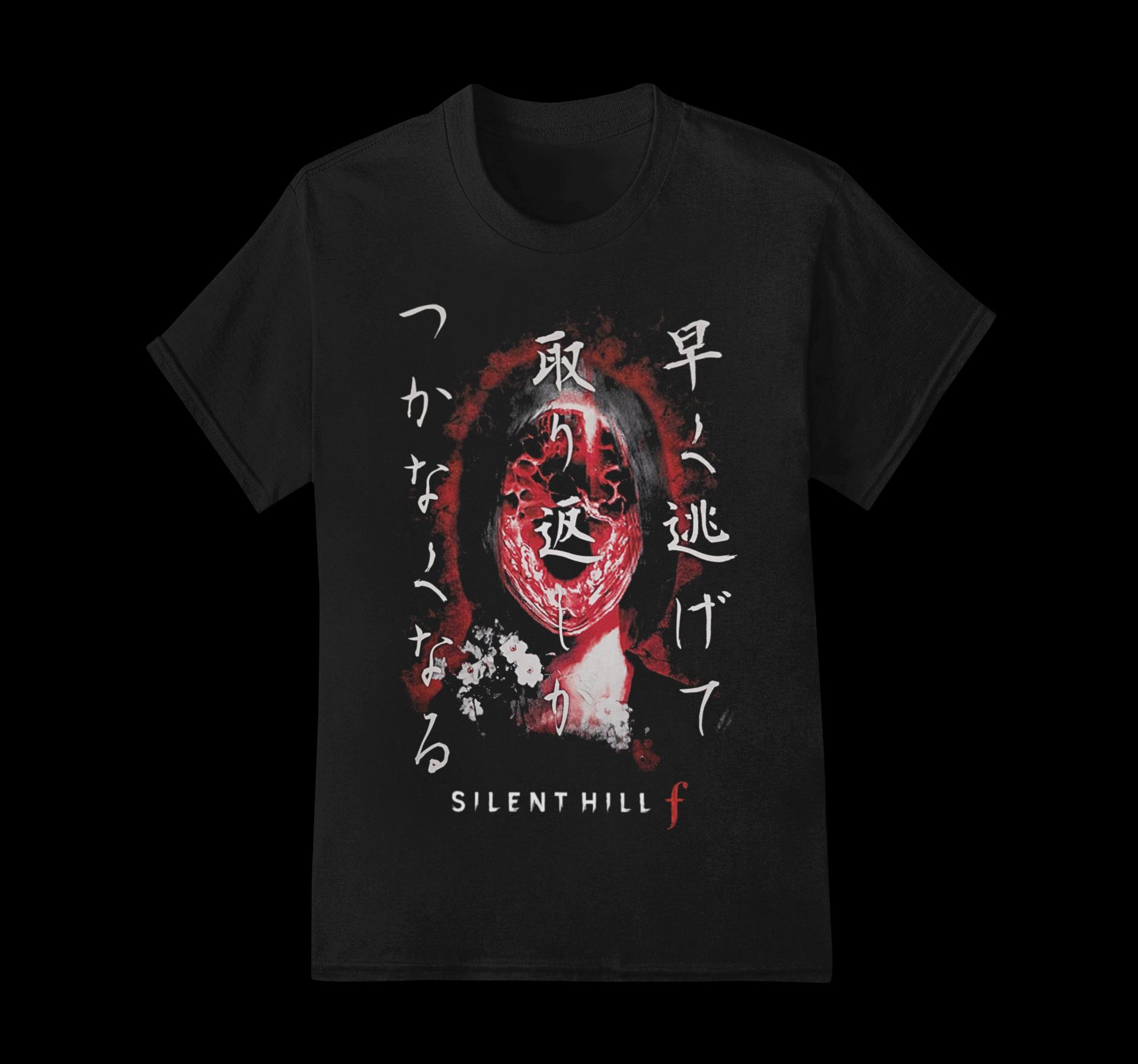 Silent Hill F Exclusive Horror Vintage Graphic Tee, Unisex