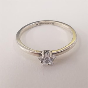 pandora star shine silver ring