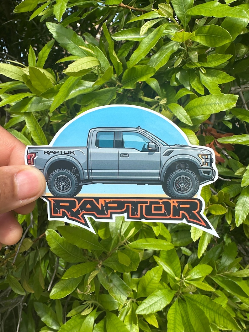 Ford Raptor Stickert Ford Raptor Waterproof Vinyl Sticker - Etsy