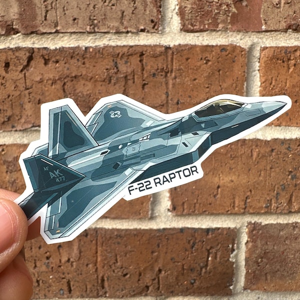 F22 raptor vinyl sticker