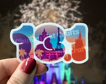RunDisney Half Marathon Sticker | 13.1 Sticker