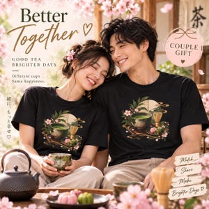 抹茶Tシャツ、日本の茶道Tシャツ、抹茶好きへのギフト 画像 9