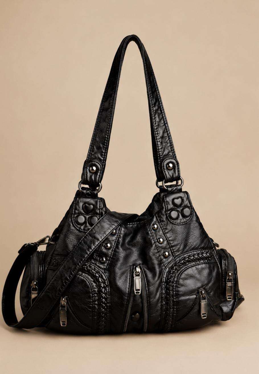 Y2k Leather Bag - Etsy