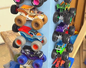 Rotating Monster Truck LED display tower/night light