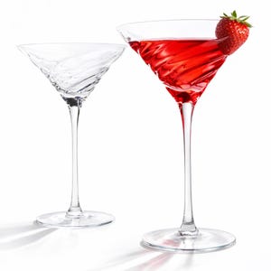 Zestaw 2 kieliszków do martini Vortex – szkło kryształowe