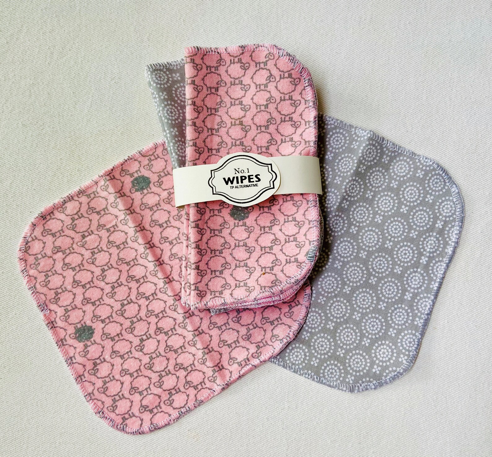 10 Reusable Cloth Wipes Baby TP Bidet Etsy