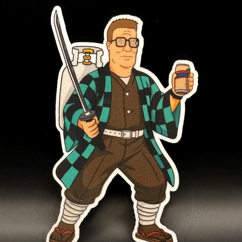 Tanjirk Sticker Tanjiro Waterproof Sticker - Etsy