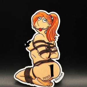 Red-Headed & Restrained- Louis Griffin -Sticker