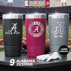 Alabama Crimson Tide Travel Mug - Etsy