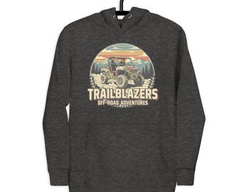 Klassieke hoodie met UTV-print
