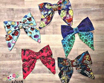 6 inch Hair bow-sailor bow-disneybound