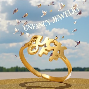 Naughty Word Ring