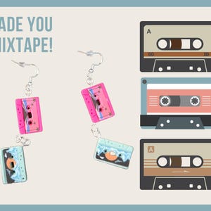 Cute Mix Tape Earrings