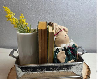 Vintage Silver Plated Casserole Dish Holder Embossed Floral Footed Serving Tray