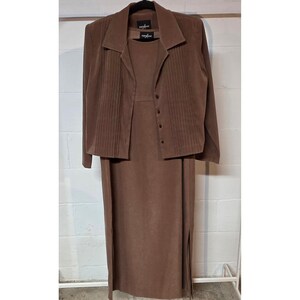 Brown Suede Dress Jacket - Etsy