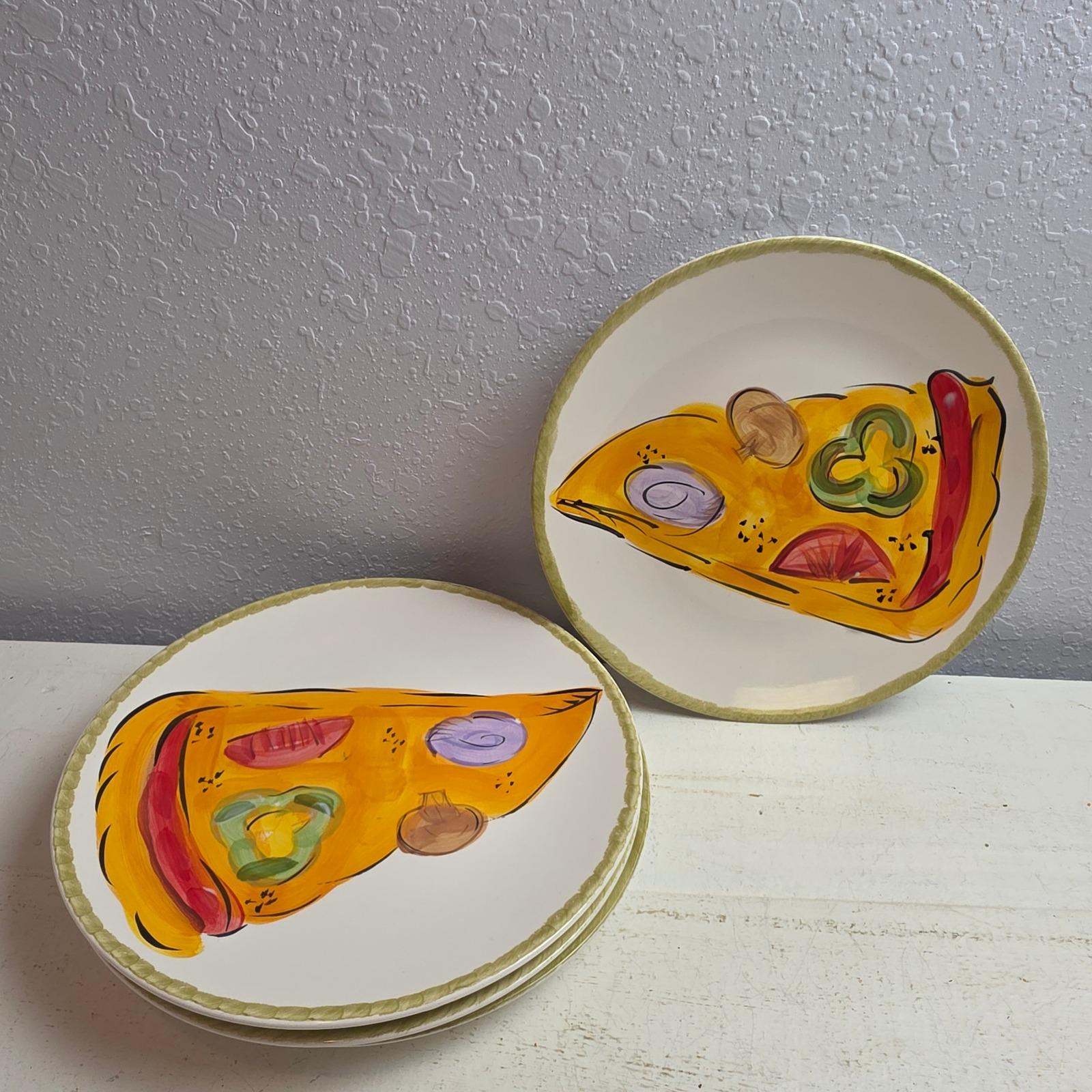 Vintage Pizza Plate - Etsy