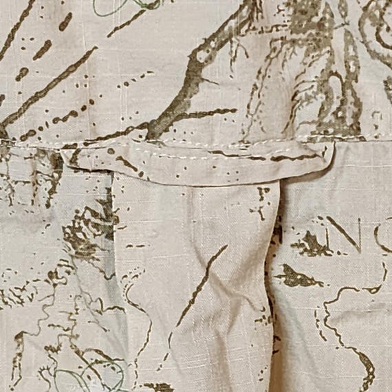 Vintage Basic Editions 2X Button Down Shirt Tropi… - image 6