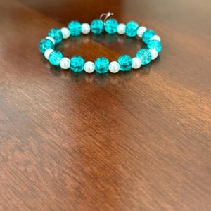 Ocean Themed Beaded Bracelet