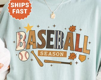 Baseball Season Shirt Tis the Season Baseball Shirt Baseball Mom Shirt Comfort Colors Game Day Shirt Trendy Baseball Mama Shirt