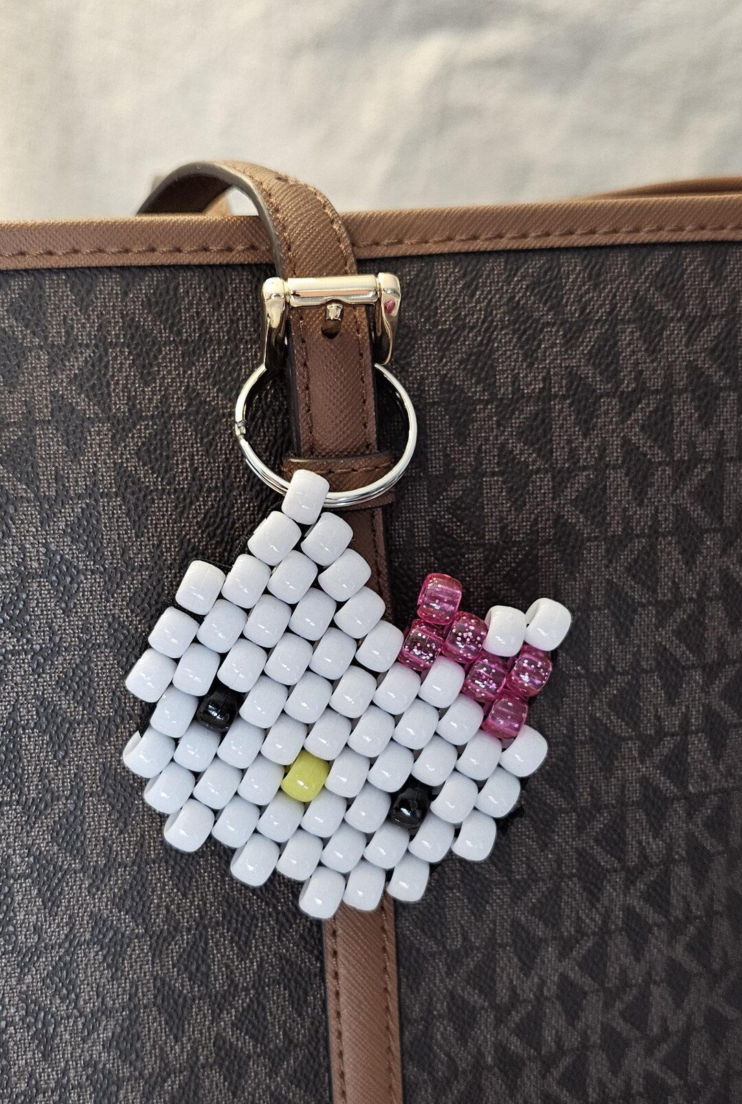Hello Kitty Keychain - Etsy