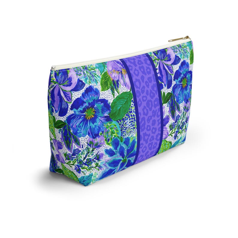 Floral Mahjong Tile Bag for Mah Jong Gift Tile Storage Bag Game Night Bag, Mahjong Gift, Mahjong Tile Pouch, Tile Organizer, Mahjong Bags image 5