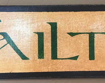 Cead Mile Failte Irish Gaelic Celtic Welcome Door Mat