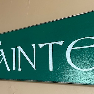 Slainte Irish Sign Green - FREE SHIPPING