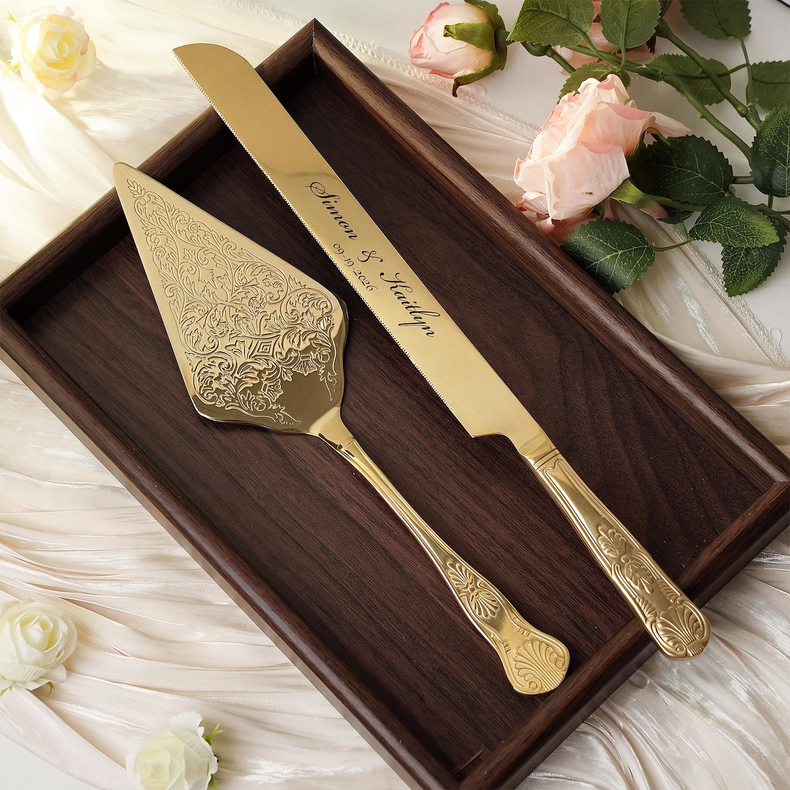 Wedding Cake Knife Set