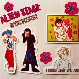 Alien Stage Stickers