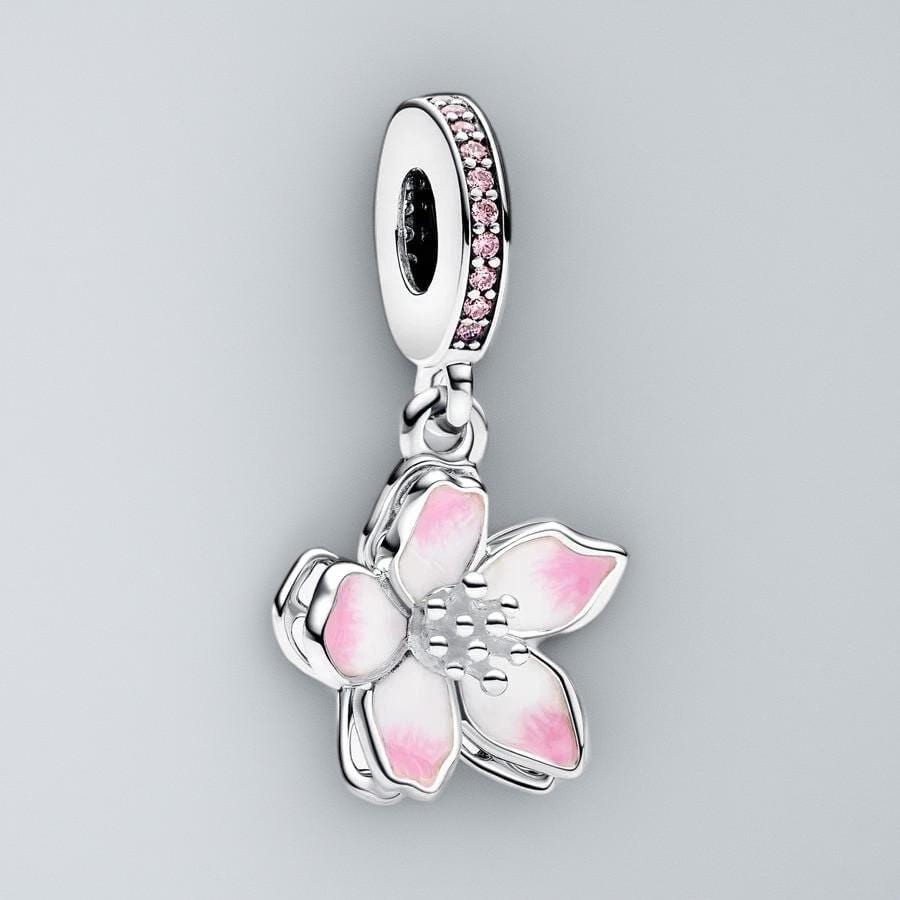 廃盤✧ハワイ限定✧レア】 フラワーレイ ムラーノガラスチャーム