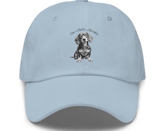 Dachshund Dad Hat: "Paw-sitively Adorable" Doxie Dog Cap
