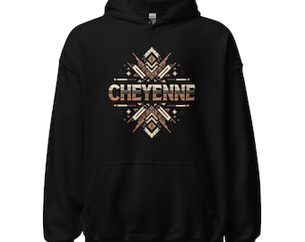 Cheyenne Nation Hoodie: Indigenous Pride, Tribal Design