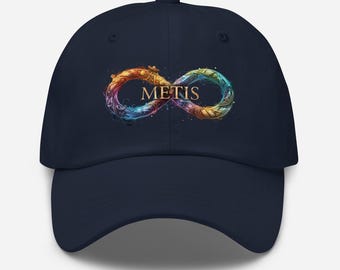 Métis Infinity Symbol Hat • Adjustable Metis Baseball Cap