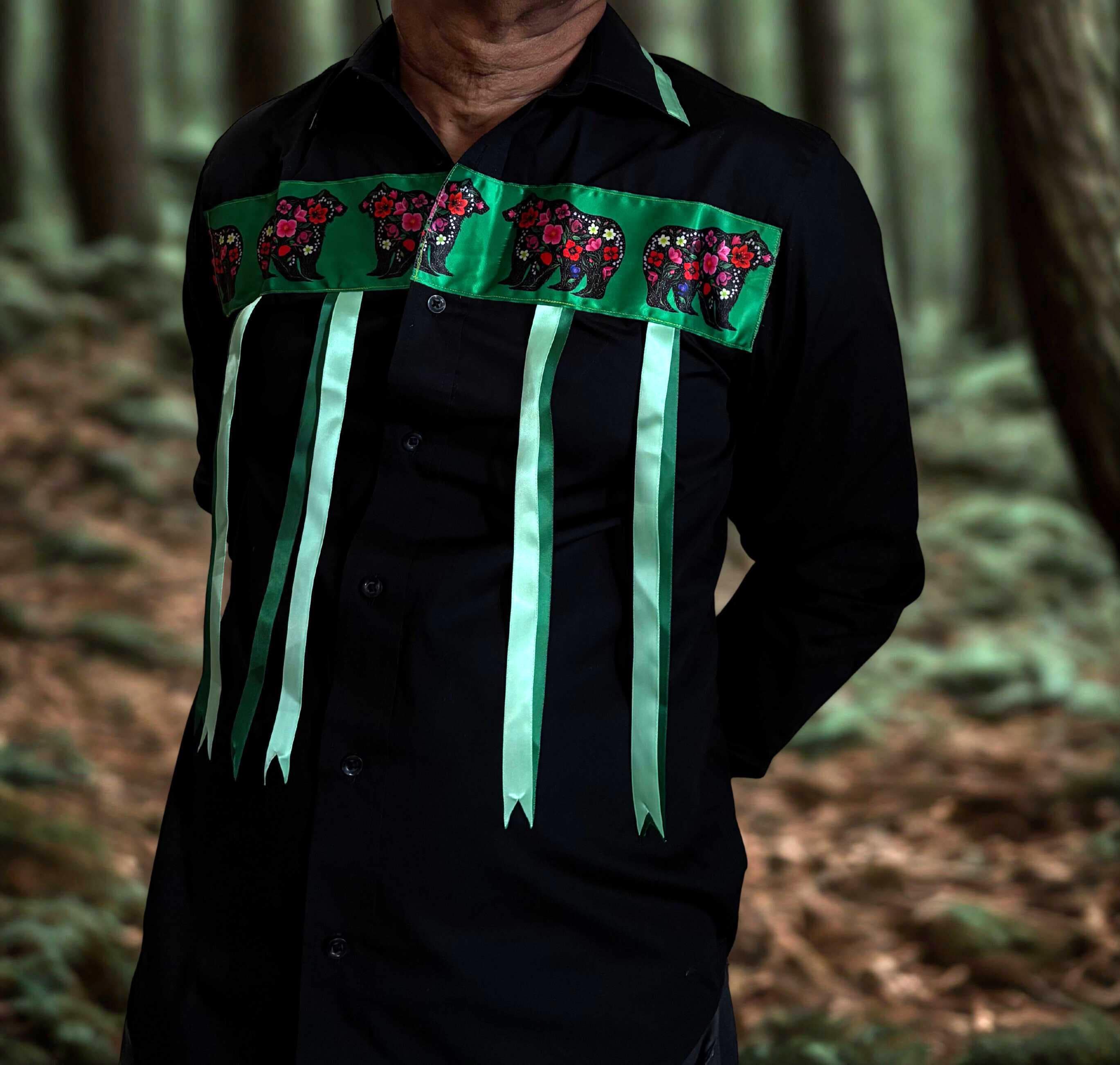 Mens Green Floral Dress Shirt - Etsy