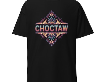Choctaw Nation T-Shirt – Tribal Geometric Design, Indigenous Pride