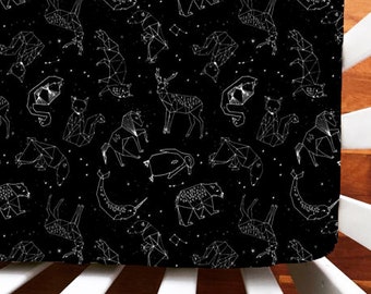 constellation crib bedding