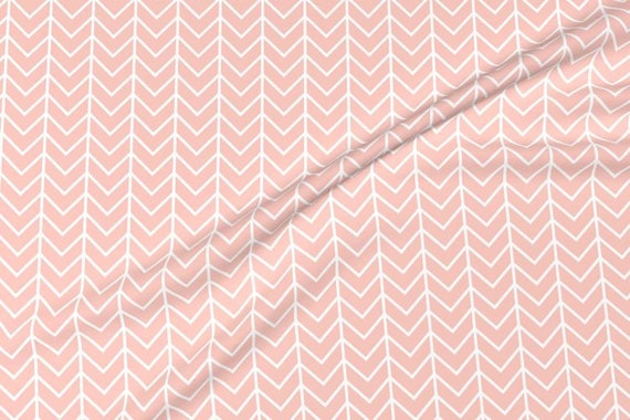Chevron Crib Skirt Crib Bedding Pink Nursery Bedding Girl Etsy