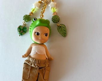 Chaveiro/Pingente para Bolsa Sonny Angel | “Crocodilo”