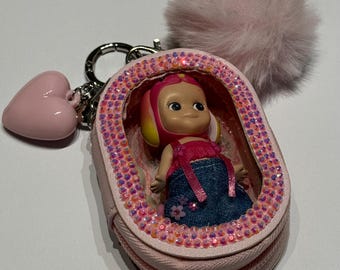 Bedazzed Schmuckstück / Sonny Angel Beutel Schlüsselbund (Sonny Angel NICHT Enthalten)