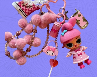 Handmade L.O.L Surprise Cozy Babe Baby Doll Keychain - Etsy