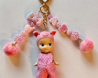 Llavero/Colgante para bolso de Sonny Angel / “Cerdo”