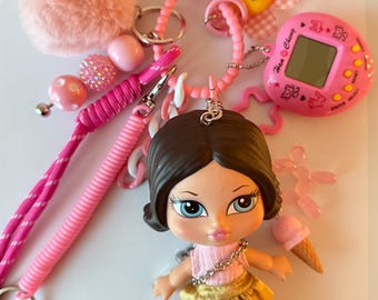 Bratz Babyz Bag Charm Keychain | “Dana”