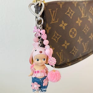 Portachiavi/ciondolo per borsa Sonny Angel / "Coniglietto dalle orecchie pendenti" immagine 2