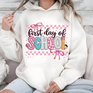 Coquette First Day Of School Png, Back To School Png, Teacher PNG, Preppy Back To School Png, School Png, First Day Of School Shirt Png